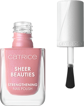 Lakier do paznokci Sheer Beauties Strengthening 050 Peonies, Please! CATRICE