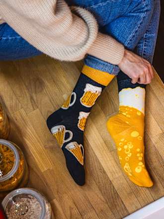 Памучни чорапи Draft Beer, размер 39-42 Dedoles