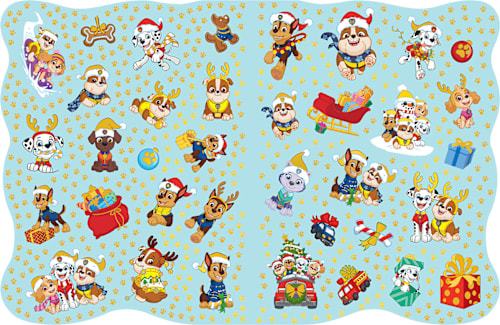 nejkrásnější vánoční omalovánky se samolepkami Paw Patrol  JIRI MODELS