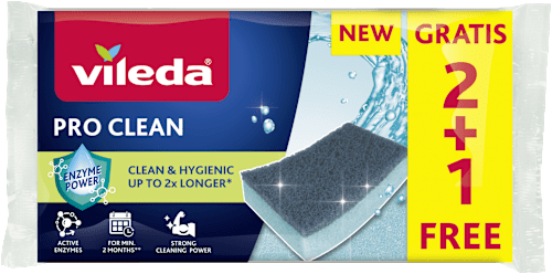Pro Clean houbička na nádobí Vileda