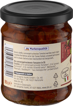 Tomaten Sonnengetrocknete dmBio