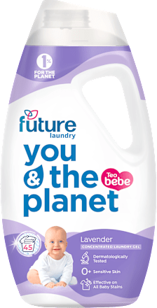 Гел за пране с лавандулов аромат, 45 пранета future Teo bebe