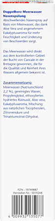 Nasenspülung Meerwasser Doppelherz