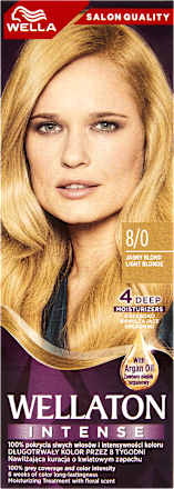 Дълготрайна боя за коса - Nr. 8/0 Светло русо Wellaton