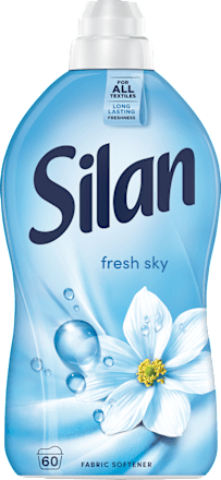 Омекотител за пране Fresh Sky, 64 пранета Silan