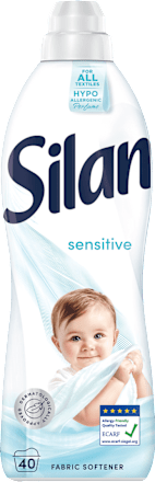 Омекотител за пране Sensitive & Baby, 40 пранета Silan
