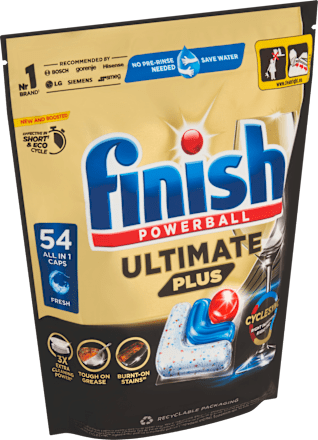 Kapsuly do umývačky riadu Ultimate Plus All In 1 Finish