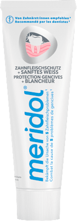 Zahnpasta Zahnfleischschutz Sanftes Weiss meridol