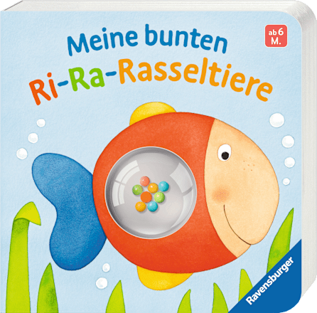 Babybuch Meine bunten Ri-Ra-Rasseltiere Ravensburger