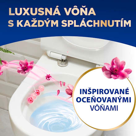 Tuhý WC blok DeLuxe Premium Delicate Magnolia Bref