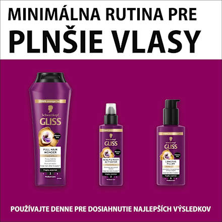 Darčekové balenie For Every You Full Hair Wonder Schwarzkopf GLISS