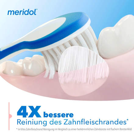 Zahnbürste Zahnfleischschutz mittel sortiert meridol