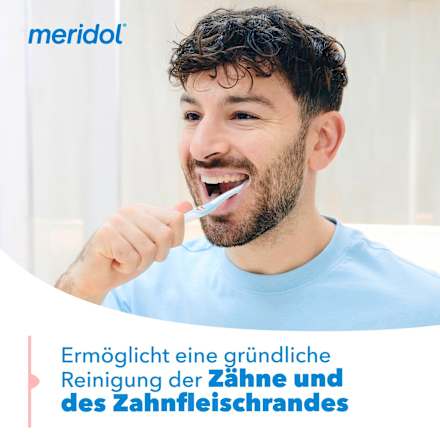 Zahnbürste Zahnfleischschutz mittel sortiert meridol
