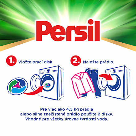 Pracie kapsuly Discs 4v1 Deep Clean Universal Persil