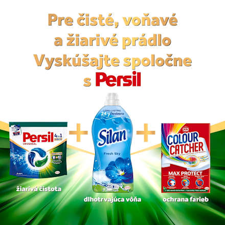 Pracie kapsuly Discs 4v1 Deep Clean Universal Persil