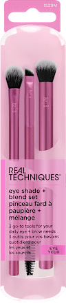 Eye shade + blend kist za nanošenje sjenila za oči REAL TECHNIQUES
