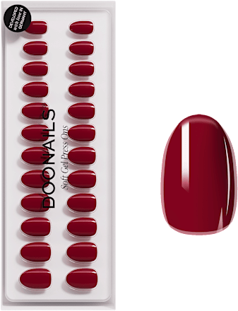 Künstliche Nägel Press Ons Short Round Love Paris Doonails