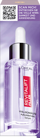 Anti Falten Serum Revitalift Filler 1,5 % Pure Hyaluronsäure L'ORÉAL PARiS REVITALIFT