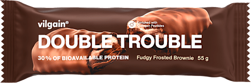 tyčinka proteinová s dvojitou čokoládou a krémem vilgain
