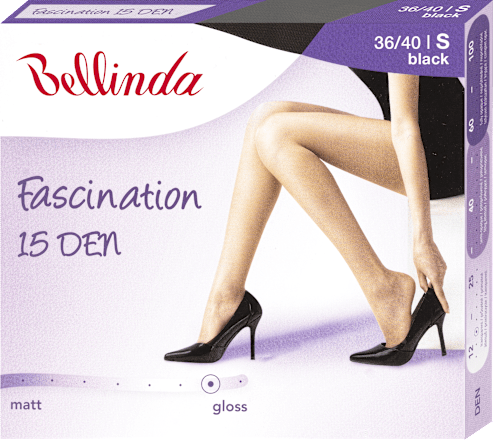 punčochové kalhoty Fascination, 36-40 černé Bellinda