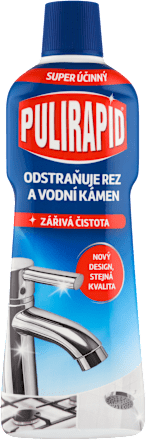 čisticí prostředek na rez a vodní kámen Pulirapid