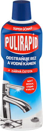 čisticí prostředek na rez a vodní kámen Pulirapid