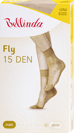 punčochové ponožky Fly, hladké tělové, 1 pár Bellinda
