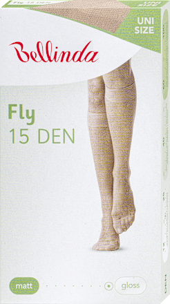 punčochové podkolenky Fly, matné tělové, 1 pár Bellinda