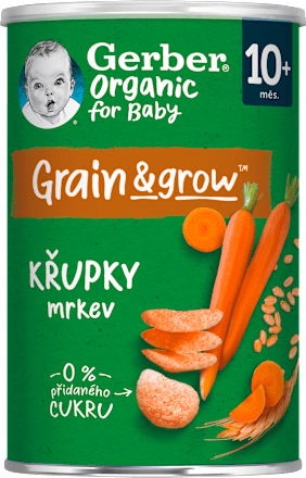 organic Grain & Grow s mrkví  Gerber