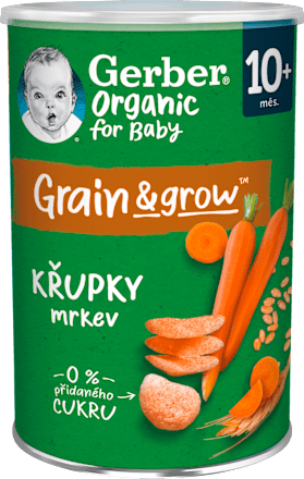 organic Grain & Grow s mrkví  Gerber