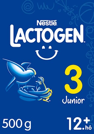 LACTOGEN 3 JUNIOR Tejalapú anyatej-kiegészítő tápszer 12.hó+  Nestlé