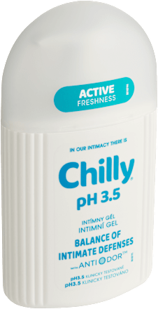 gel na intimní hygienu pH 3,5 Chilly