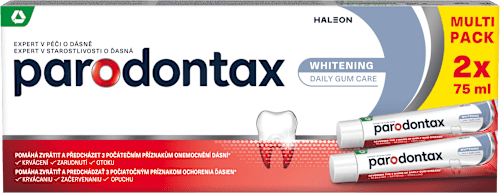 zubní pasta Whitening 2x75 ml parodontax