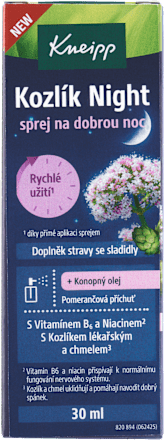 sprej na dobrou noc Kozlík Night Kneipp