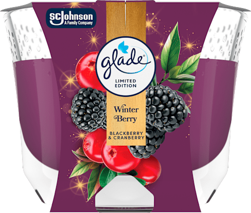 svíčka Maxi Winter Berries glade