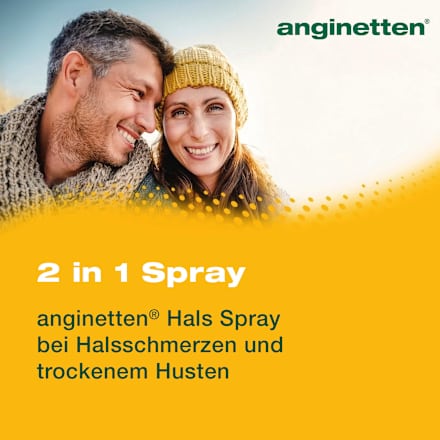 Hals Spray 2in1  anginetten