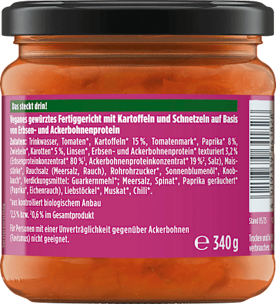 Veggie Bauerntopf mit Kartoffeln, vegan Davert