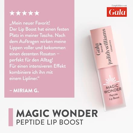 Lippenpflege Magic Wonder Lip Boost Peptide judith williams COSMETICS