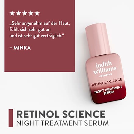 Nachtserum Retinol Science judith williams COSMETICS