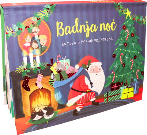 Badnja noć pop-up knjiga ODEON