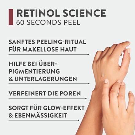 Peeling Retinol Science judith williams COSMETICS
