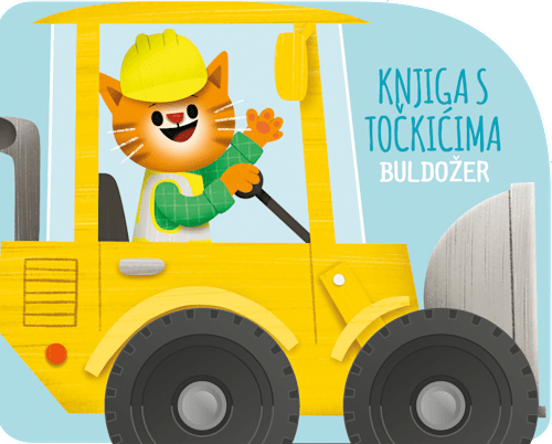 Knjiga sa točkićima - buldožer ODEON