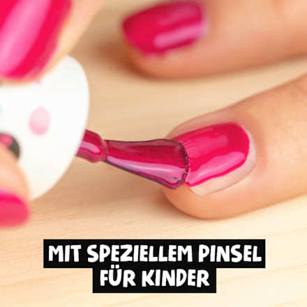 Nagellack Peel-Off pink für Kinder MINICO