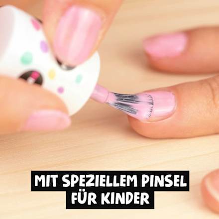 Nagellack Peel-Off rosa für Kinder MINICO