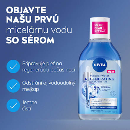 Dvojfázová micelárna voda Regenerating NIVEA