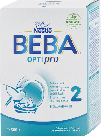Následná dojčenská mliečna výživa OPTIpro 2 BEBA