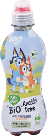 Bio nápoj z ovocných štiav jablko-čučoriedka PURE & FUN