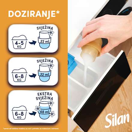 Aromatherapy omekšivač za rublje Fascinating Frangipani, 62 pranja Silan