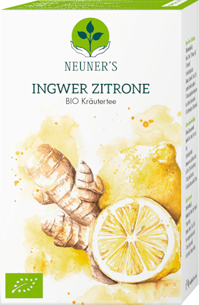 Kräutertee Bio Ingwer Zitrone NEUNER'S