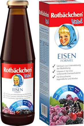 Vital Eisen Formel Rotbäckchen
